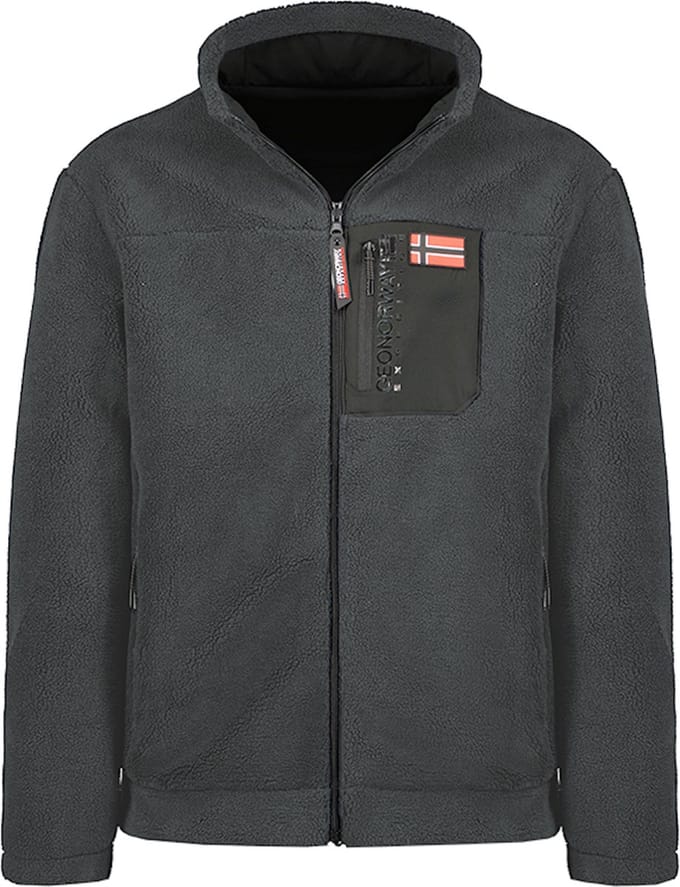 Fleece Vest Teddy Gevoerd Heren Grijs Geographical Norway - S