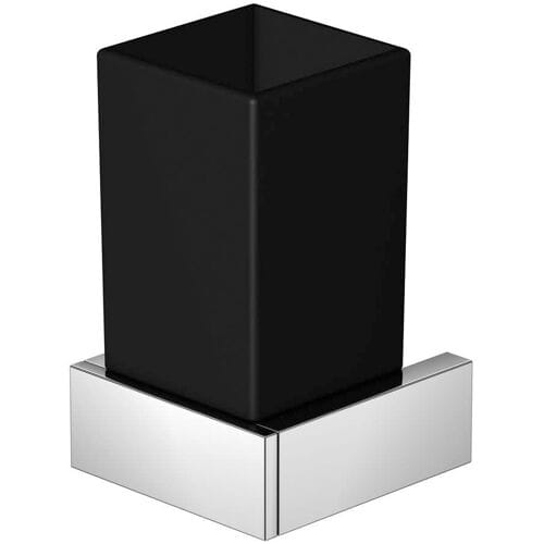 Steinberg Series 460 glass holder, with glass satin black