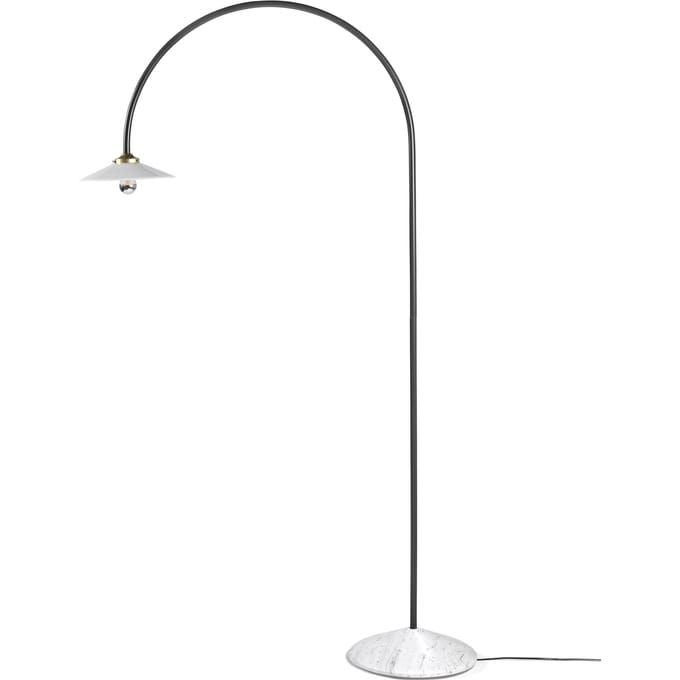 valerie_objects Staande lamp N°2 Vloerlamp Marmer - black