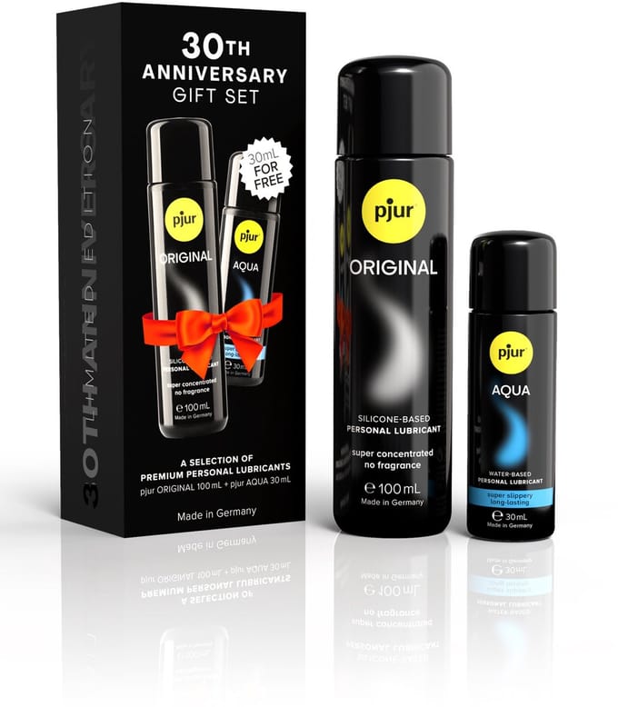 Pjur 30th Anniversary Cadeauset – Original 100 ml & Aqua 30 ml