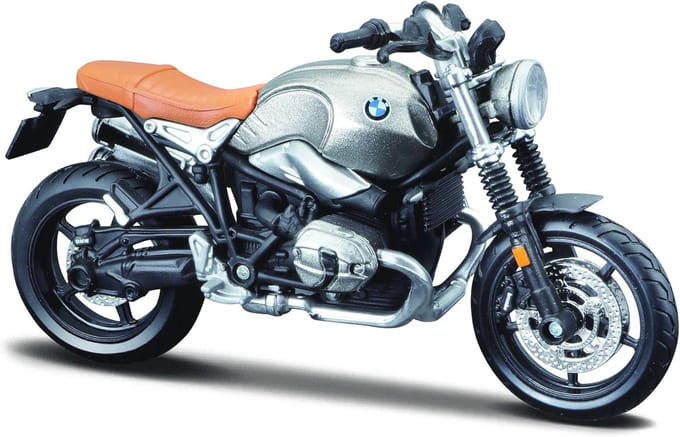 1:18 Diecast Model Motorfiets BMW R Nine T Scrambler