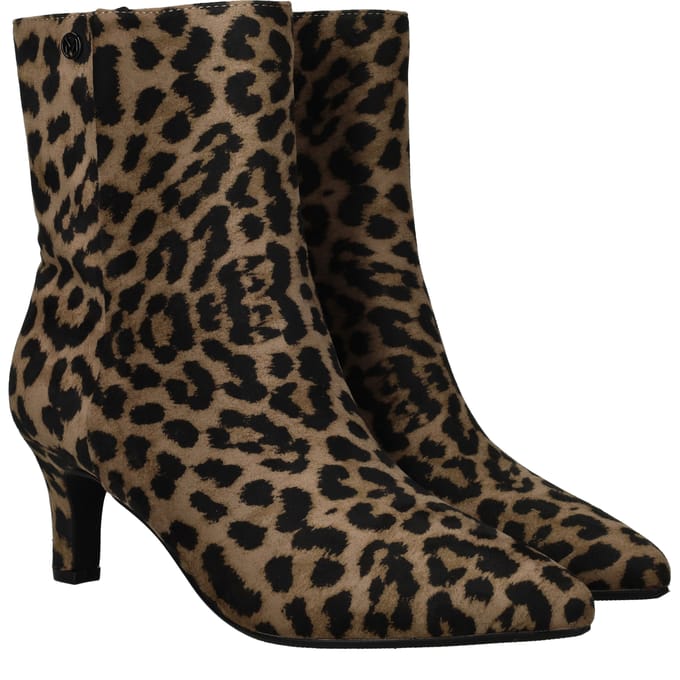 Mexx Heeled Ankle Boot Sodar Regal Brown Dames - Maat 37