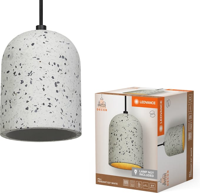 LEDVANCE Decor Pill hanglamp 1XE27 wit