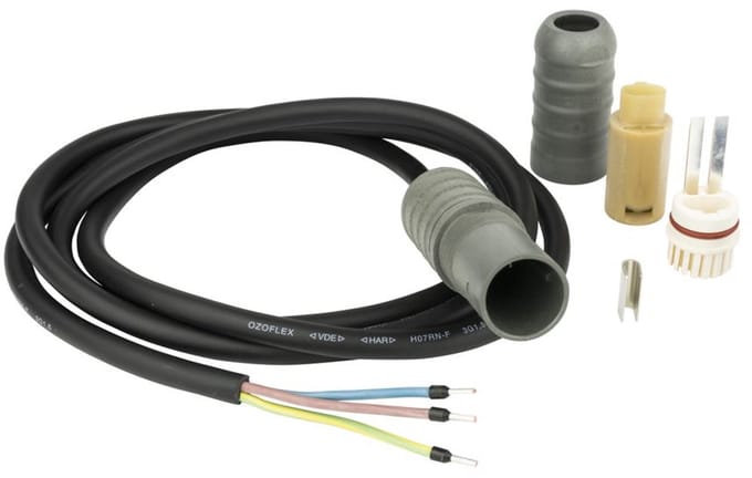 Danfoss Verwarmingskabelaansluiting Connecto A m, toevoerleiding 1,5m (3x1,5mm2), 088L0413