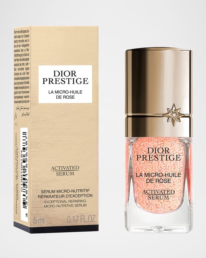 Dior Prestige Le Micro-Huile De Rose Activated Serum 5 ml - Travel size