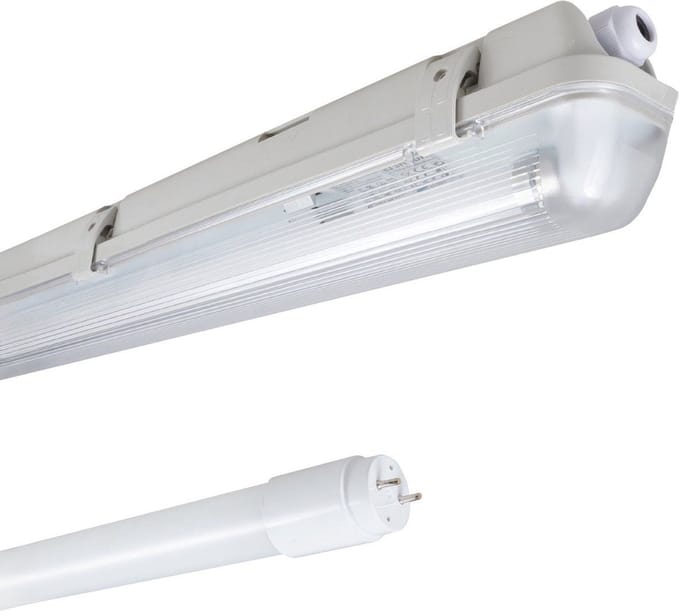 LED's Light LED TL armatuur met sensor 120 cm - Bewegingssensor en nachtsensor - Waterdicht - 2100 lm
