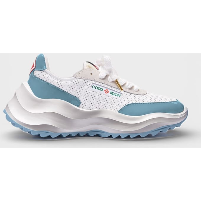 Casablanca Atlantis Sneaker Wit/Lichtblauw Heren