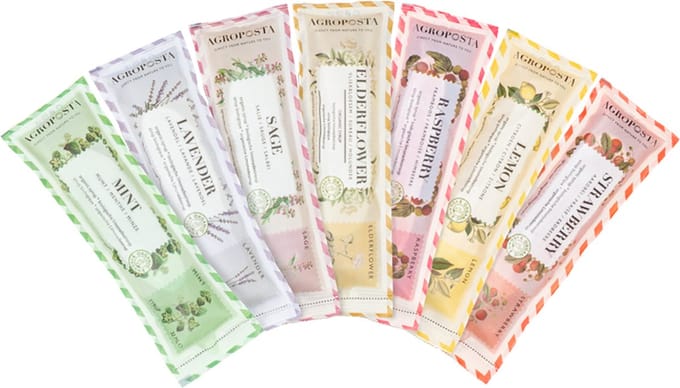 Agroposta Mixbox 8 smaken Limonade siroop - 50 sachets