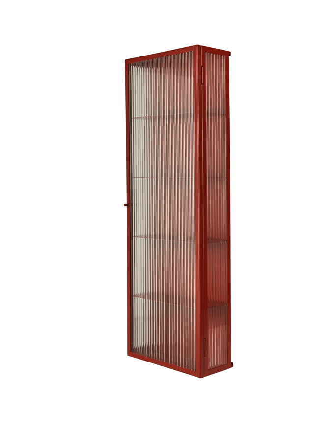 Ferm Living Haze Wandkast - oxidrood - 35 x 100 cm