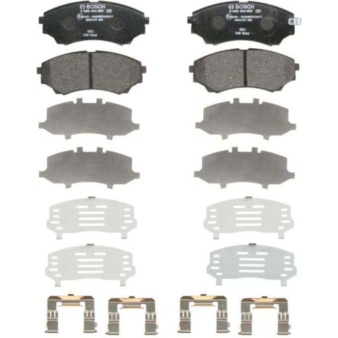 Remblokset BOSCH 0 986 494 587, voor