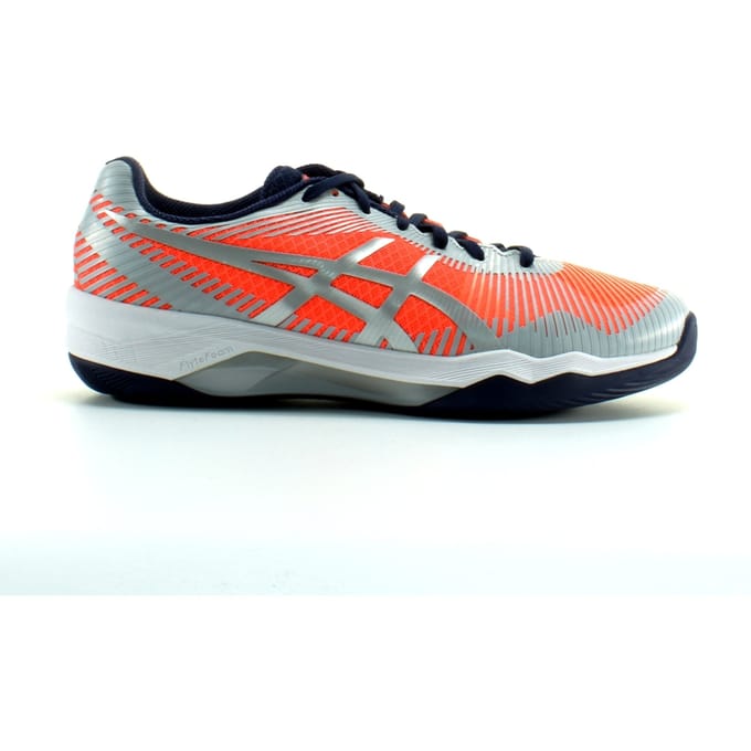 Asics Volley Elite Dames Oranje/Grijs Trainers