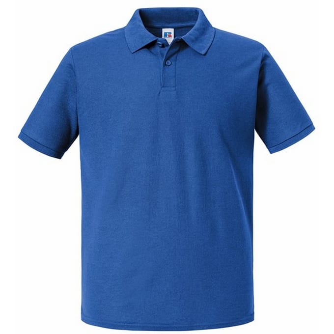 Russell Heren Authentic Eco Poloshirt (Helder Koninklijk)