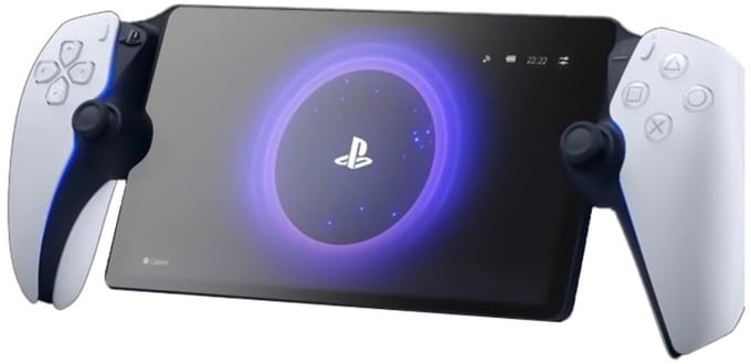 Screenprotector gehard glas Sony PS5 PlayStation Portal Transparant