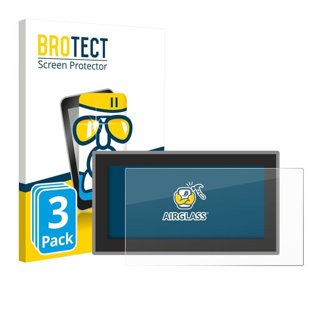 Screenprotector 3 Stuks voor Renault Captur 2015-2016 Beschermglas transparant