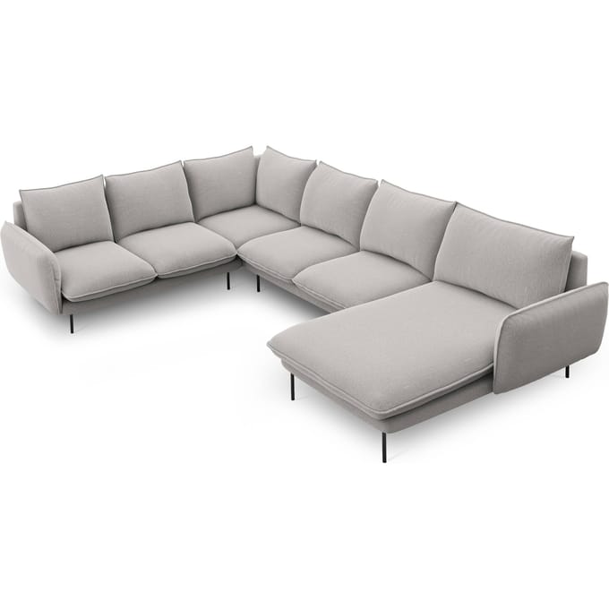 Hoekbank Vienna hoek links & chaise longue rechts | Cosmopolitan Design