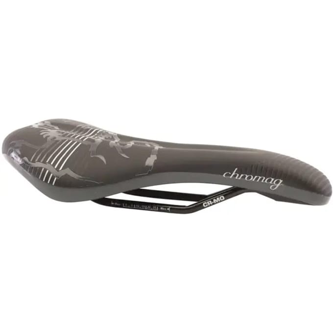Synthetisch fietszadel Chromag Juniper top chromo rails