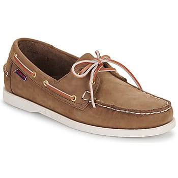 Sebago Docksides Veterschoenen - Heren - Bruin - Maat 44