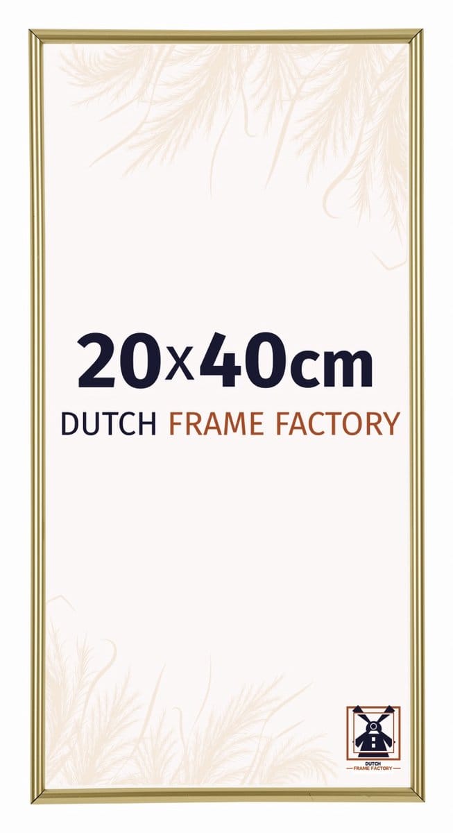 Fotolijst 20x40 cm - Kunststof - Goud - Angers