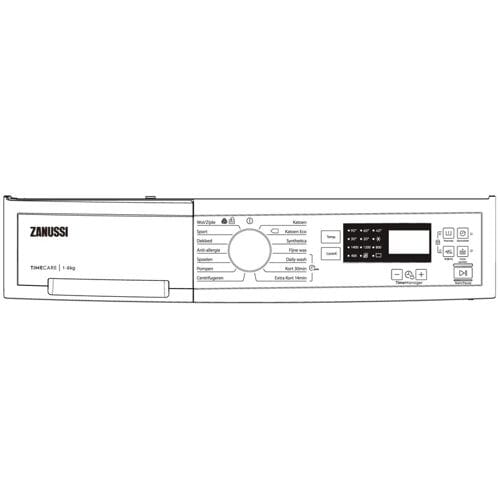 AEG controlepaneel, wit, Zanussi 140166220016
