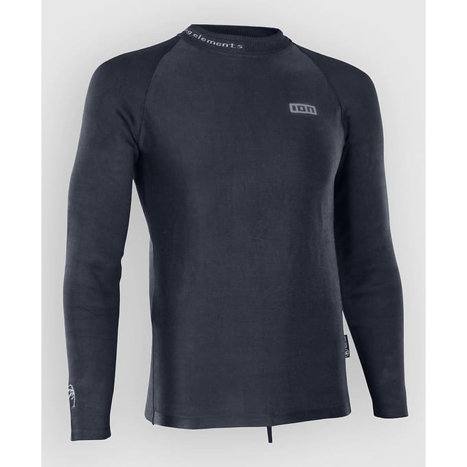 Ion Rashguard Ls Surf Shield Longsleeve Lycra zwart