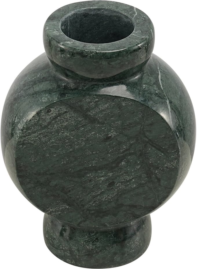 Marmeren Vaas Circle Groen