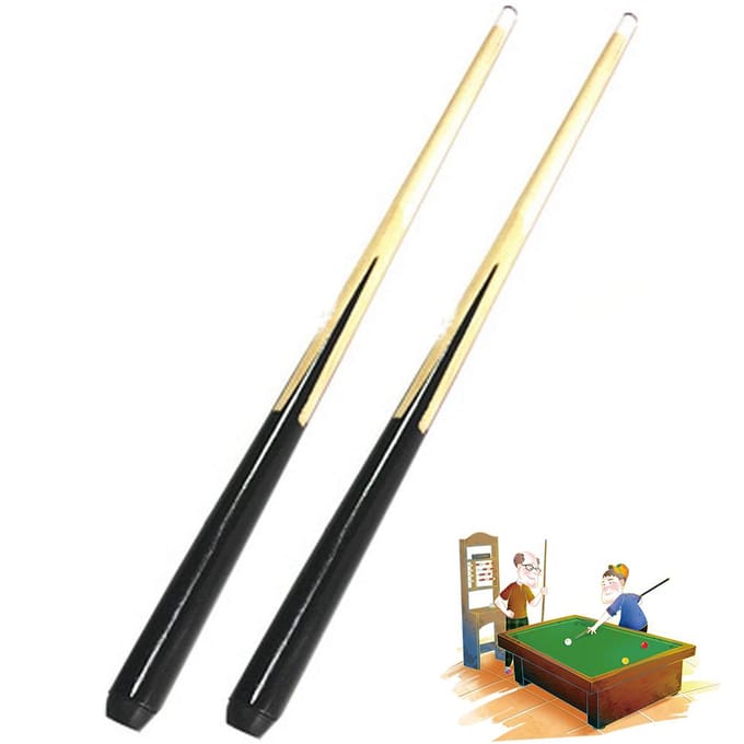Queue de billard pour enfants Courte Queue de snooker pour enfants Queue de billard Accessoires de billard noir