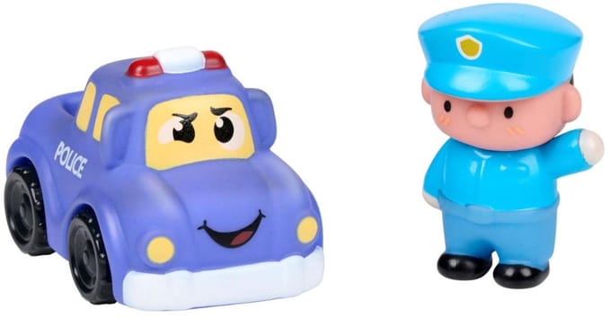 Let'S Play Police car & doll 2pc vn - 2 Stuks
