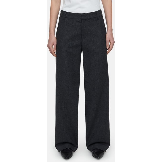 Closed Jurdy Pants Dark Grey Melange Größe: W29L30 | Stoffhosen Outlet | Damen | Grau