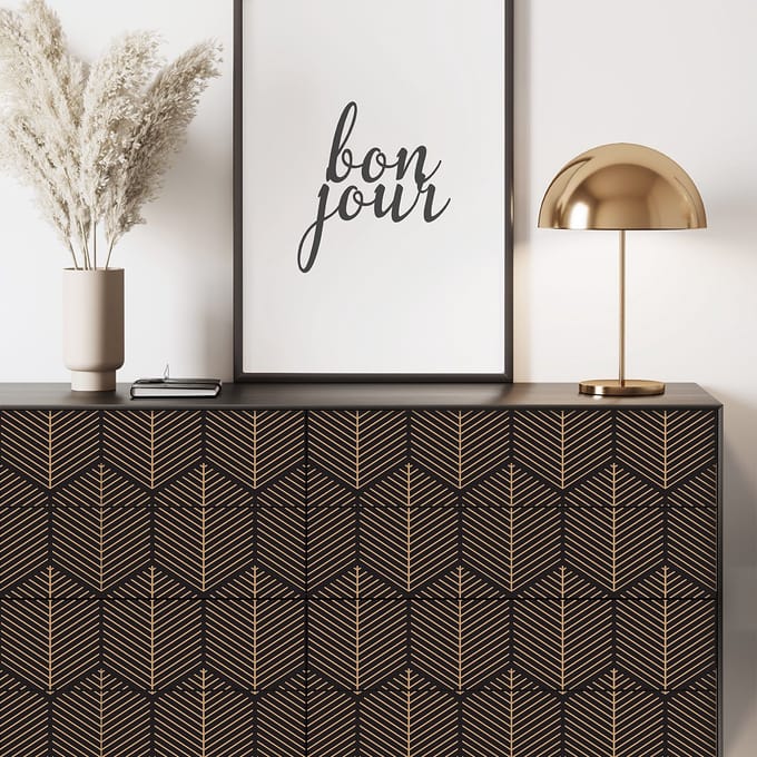 Scandinavische meubelsticker Hendrickx 60 x 90 cm