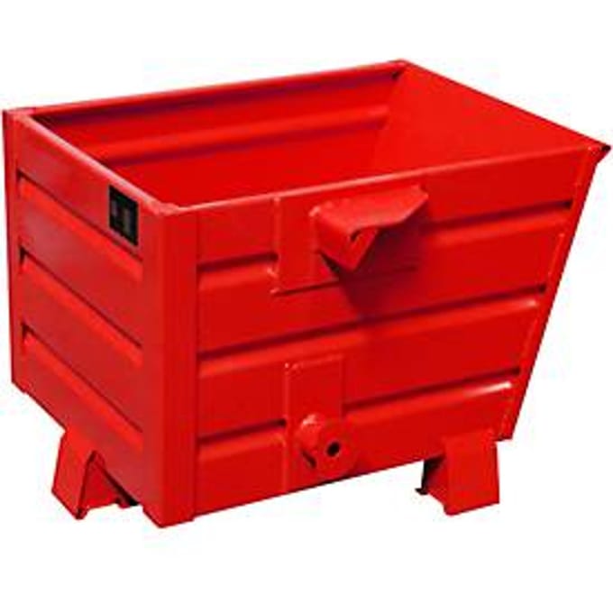 Stapelbare kiepbak BSK 30, rood