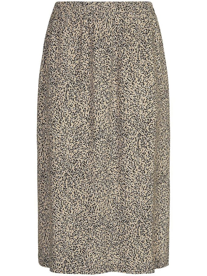 Slip-on rok Van Peter Hahn beige