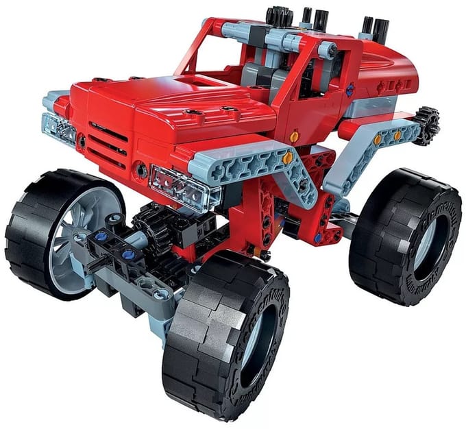 Voertuigmonteurs Monstertruck 10 in 1 Bouwset Clementoni