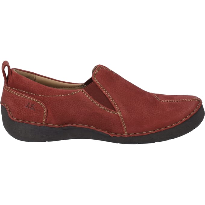 JOSEF SEIBEL Dames Lage schoen Fergey 49 in rood