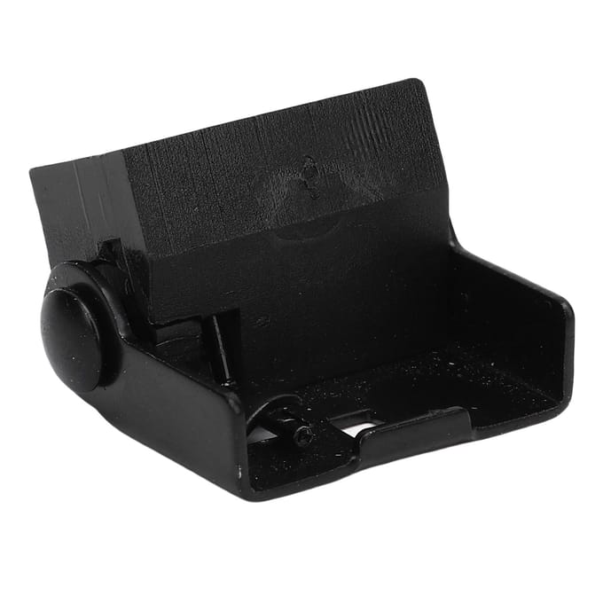 Vervangend scharnier voor de stofkap van de draaitafel, stevig, stabiel en soepel draaiend, geschikt voor verschillende merken en modellen draaitafels. black