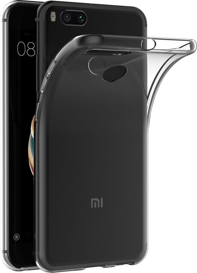 Hoesje voor Xiaomi Mi A1 / Mi 5X backcover Shockproof siliconen Transparant