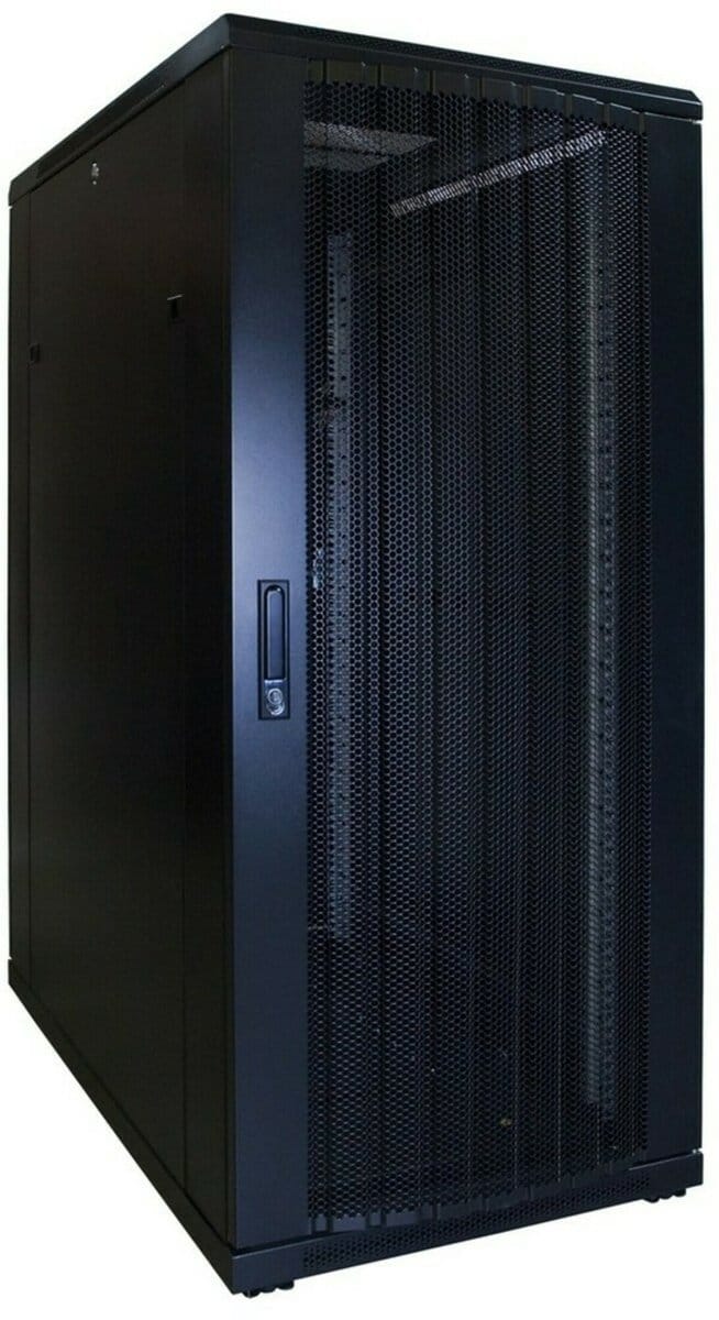 DSIT 27U serverkast met geperforeerde deur 600x1000x1400mm (BxDxH) - serverbehuizing - serverrack - 19 inch