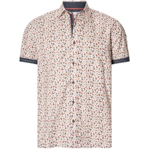 Babista herren Overhemd Met Korte Mouwen - 51/52 - wolwit - Plus Size