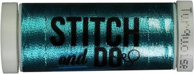 Turquoise Hobbydots Garen Stitch & Do