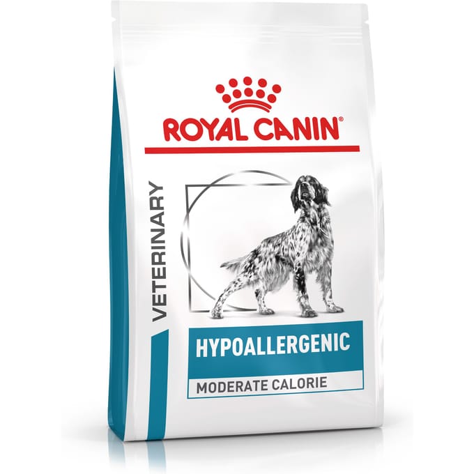 7 kg Hypoallergenic Moderate Calorie Royal Canin Veterinary Hondenvoer