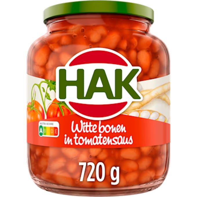 Witte bonen in tomatensaus