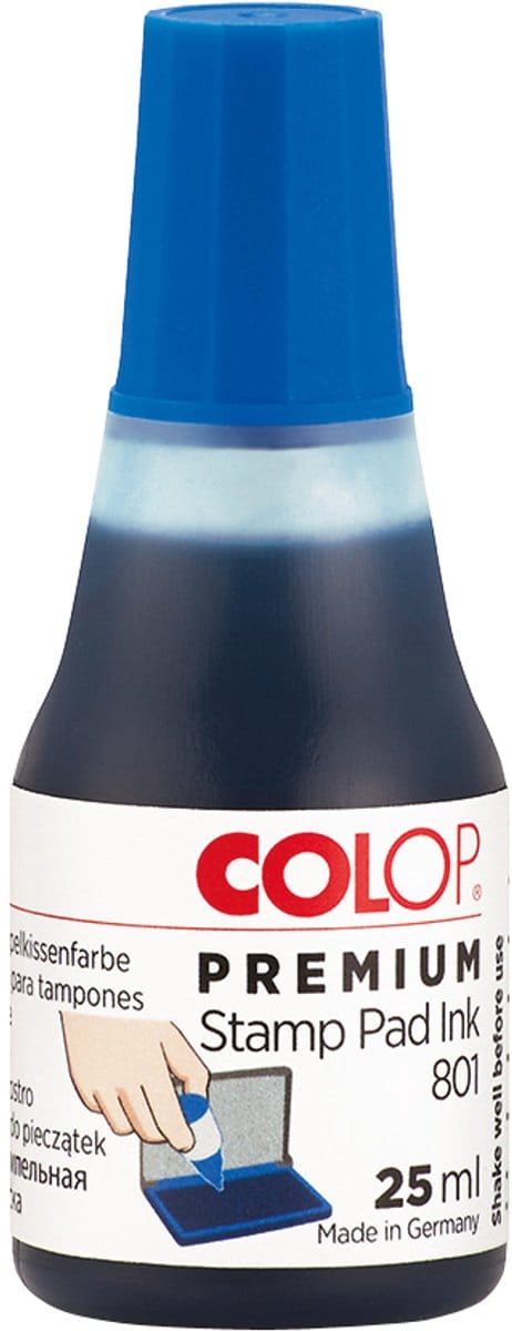 COLOP stempelinkt 801 groen 25ml voor inktkussens