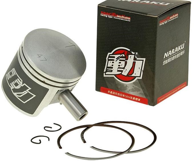 Zuiger Naraku 47mm Morini 70cc 2 Takt luchtgekoeld