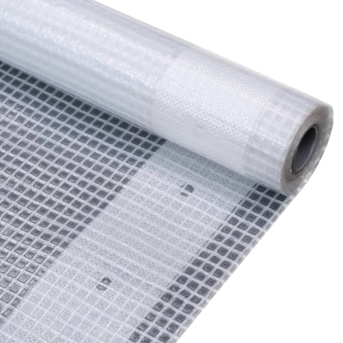 vidaXL - Leno - dekzeil - 260 - g/m² - 4x4 - m - wit