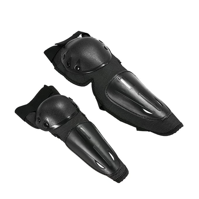 Motorfiets Aults Racing Motocross Kniebeschermers Beschermers Beschermers gray