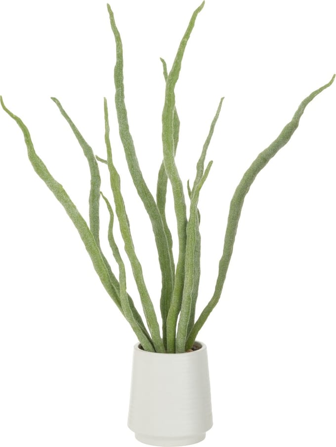 J-Line vetplant in pot - kunstmatig - groen