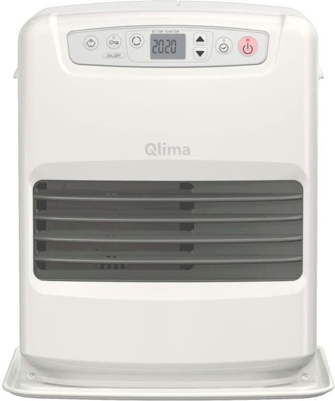 QLIMA SRE3430C2 Poêle à pétrole électronique 3 kW pour volume 120m3/48m2, Système anti-odeur, Régulation température