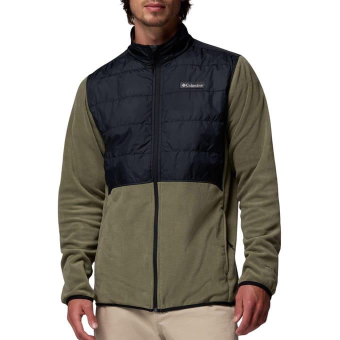 Fleece met volledige rits Columbia Hybride Basin Butte II