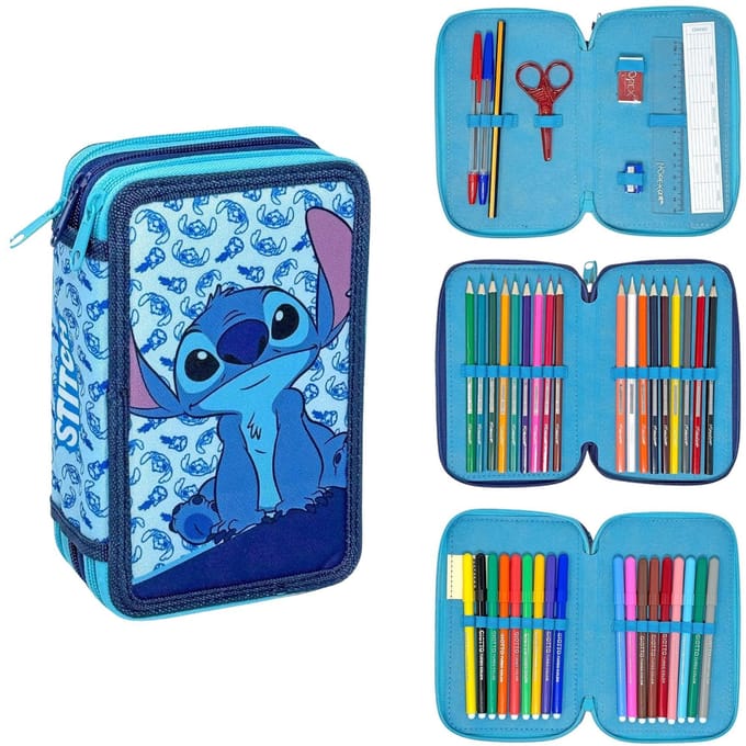 Lilo & Stitch gevulde etui - 44 delig