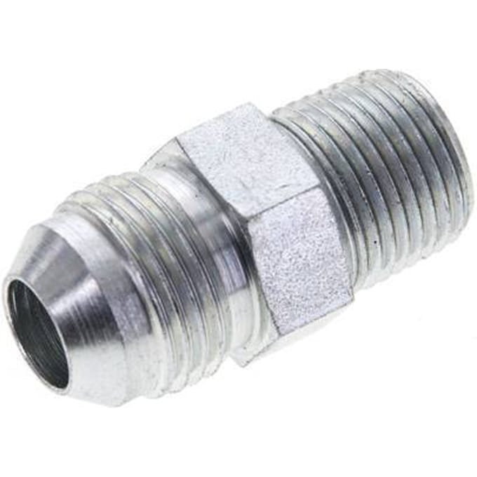 JIC  Dubbele Nippel UNF 3/4''-16 X 3/8'' NPT Staal 210bar [2 Stuks]