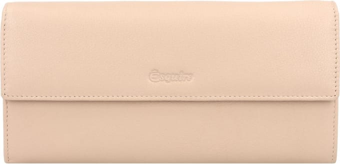 Esquire Viktoria Portemonnee RFID Leer 18,5 cm - Dames - Horizontaal - coffee